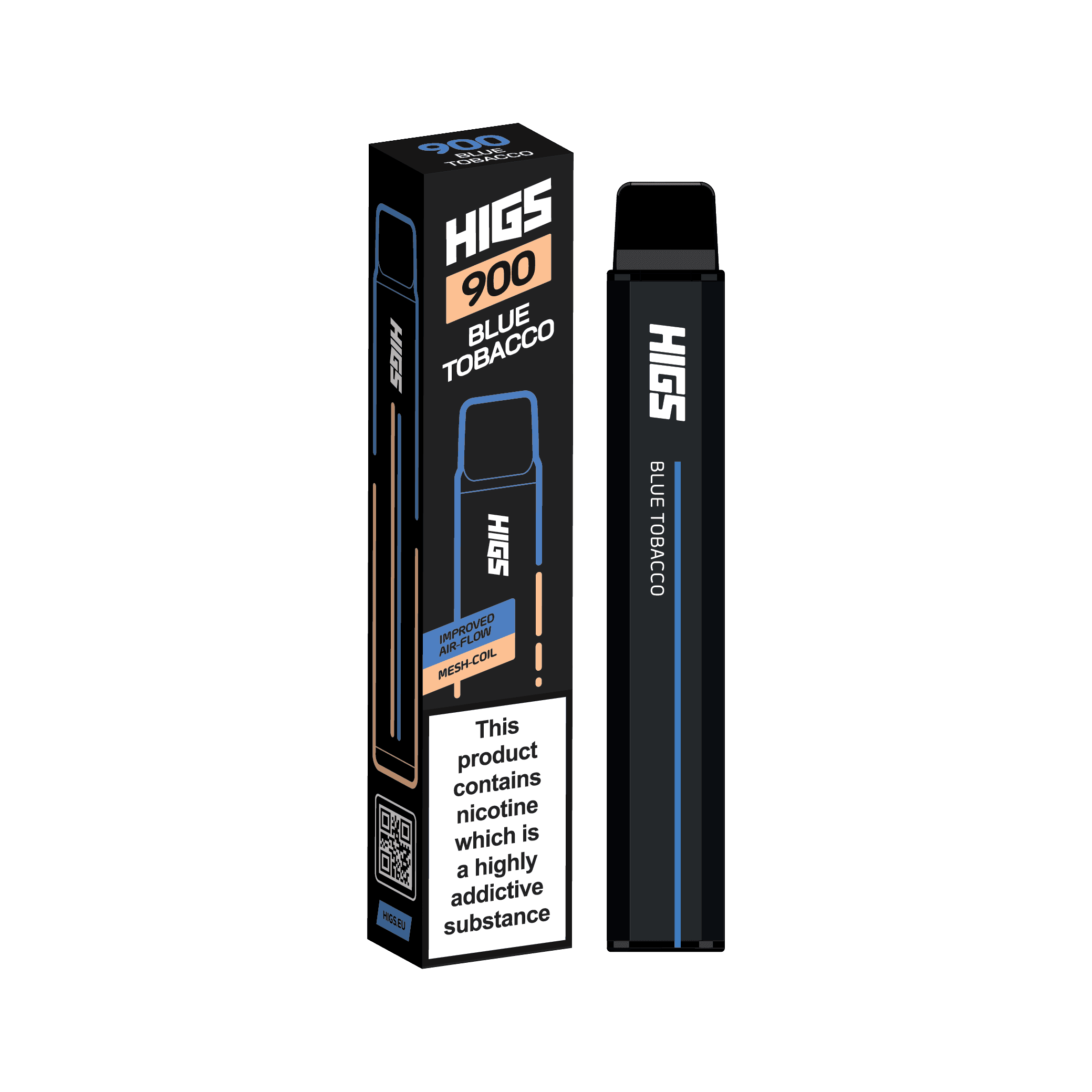 Higs Disposable Tobacco Vape | Higs.EU Higs Disposable Tobacco Vape | Higs.EU