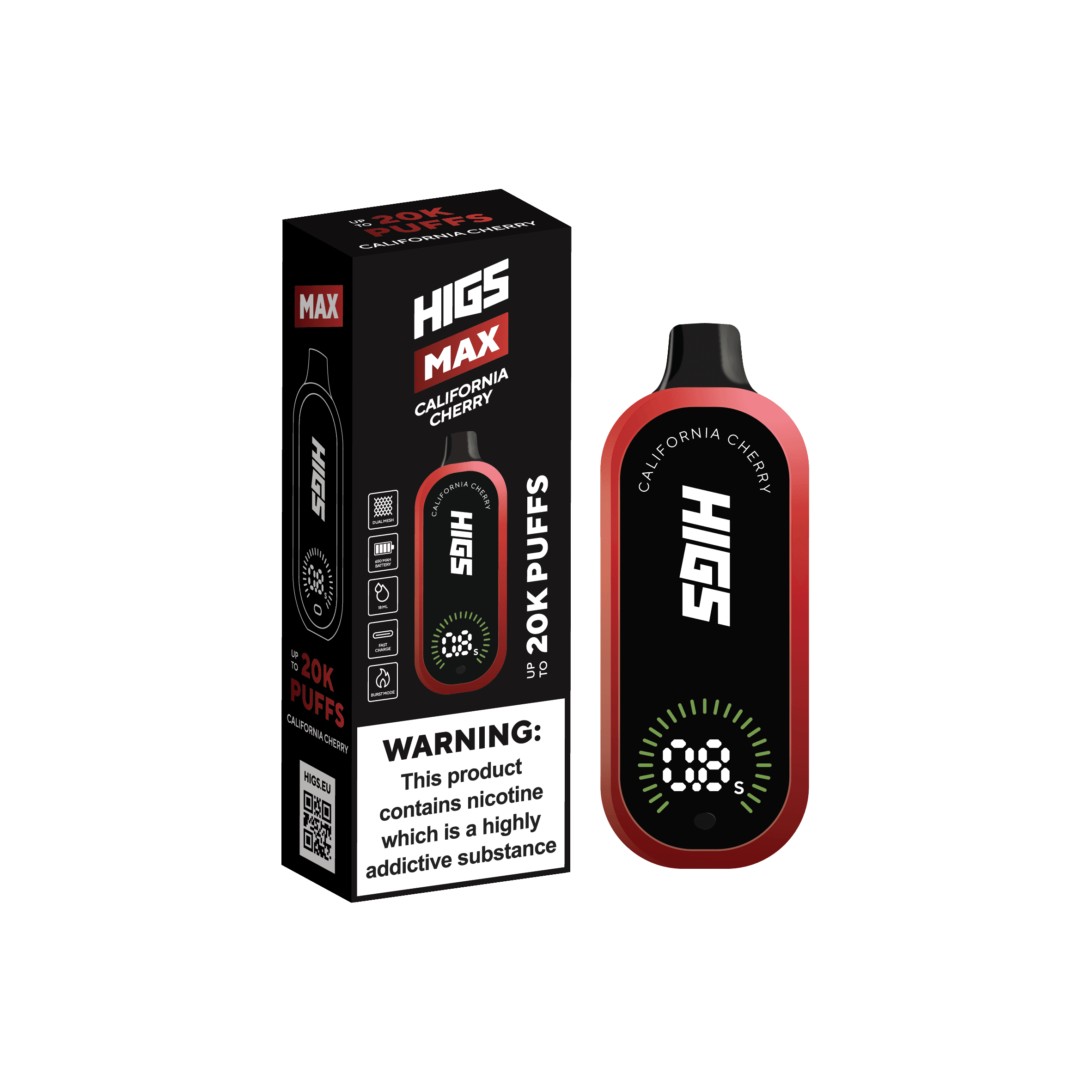 Higs MAX California Cherry | Higs.EU Higs MAX California Cherry | Higs.EU